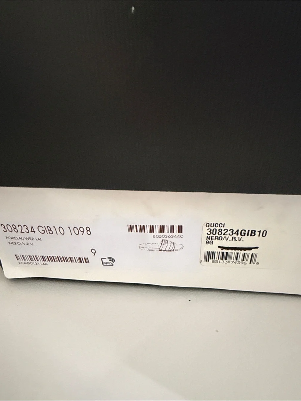 Gucci slides - 100% authentic
